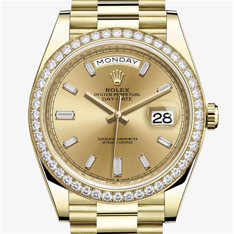 fake rolex day date oyster gold|day date 40mm yellow gold.